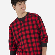 Unisex Flannel Pullover