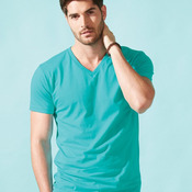 Unisex Cotton V-Neck T-Shirt
