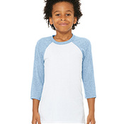 Youth Three-Quarter Sleeve Baseball T-Shirt