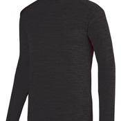 Unisex Shadow Tonal Heather Long Sleeve T-Shirt