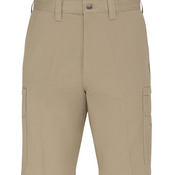 Men's Extended Sizes 11" Industrial Cotton Cargo Shorts