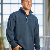 Men's Ripple Fleece Snap Sweatshirt