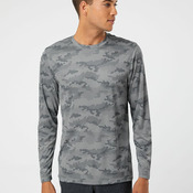 Unisex Pompano Performance Camo Long Sleeve T-Shirt